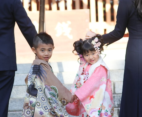 家族の大切な瞬間を温かく撮影します 七五三・お宮参り・ご家族の記念日など、“今しかない瞬間”を イメージ2