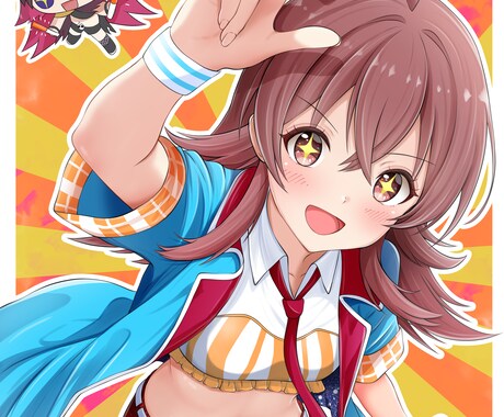サムネや立ち絵などを作成します Vtuber様のサムネイル、TRPGの立ち絵に最適です！ イメージ2