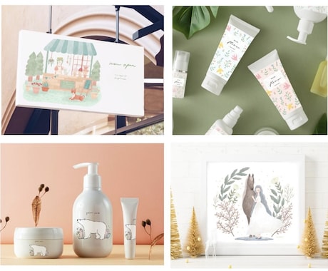 コンテスト受賞歴有りのプロがイラストをお描きします 商用利用、二次利用OK！！優しく魅力あるイラスト イメージ2