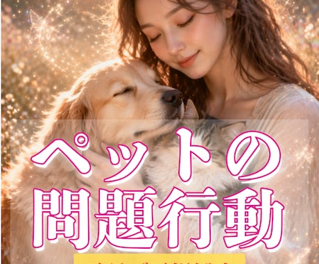 大切なペットの問題行動の理由、霊視します 話せないあの子の気持ちを知りたいあなたへ イメージ1