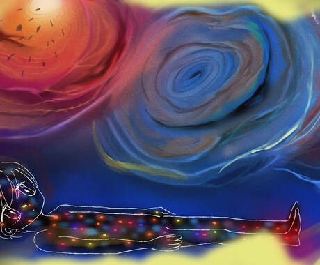 幻想的なデジタルイラスト描きます 印刷◎部屋に飾ったりプレゼントにどうぞ イメージ2
