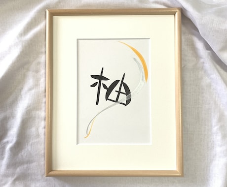 優しいタッチで手書きの命名書をお書きします 「デザイン」　【フレームなし】 イメージ2