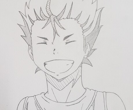 色鉛筆やシャーペン画描きます オリジナルキャラ・既存キャラ受付します！ イメージ2