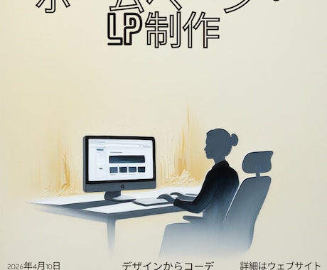 成果の出るLP・HPをゼロから制作します