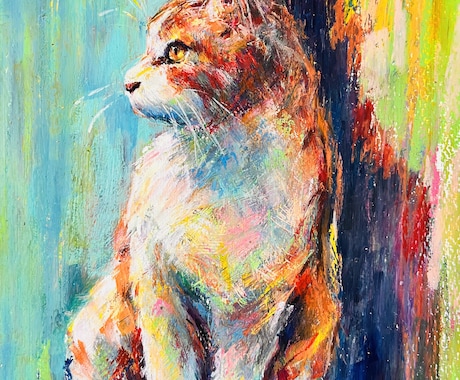 ペットの似顔絵を温かいタッチで描きます イメージ1