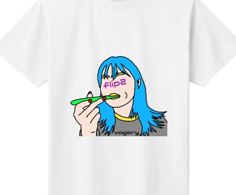 ユニークなプレゼント！イラスト書きます 大切な方のプレゼントに、オリジナルイラスト+Tシャツ化まで イメージ2