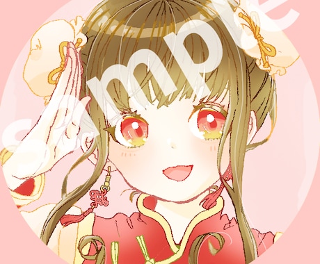 あなただけのキュートなアイコンを制作いたします 様々なシーンで活躍できる！オーダーメイドイラストを描きます！ イメージ1