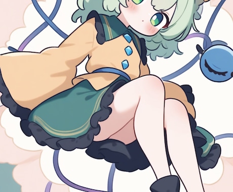 最短1週間！キャラクターイラスト描きます 動画用立ち絵、アニメキャラクターなども対応！ イメージ2