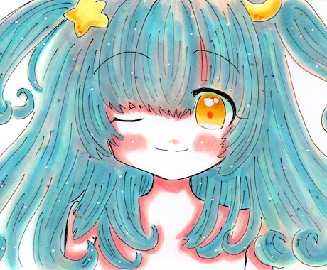 かわいいイラスト作ります ふわふわ、癒しの女の子たちを描きます！ イメージ1