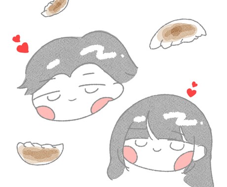 デフォルメイラスト描きます アイコンなどに使うイラスト描きます！ イメージ2