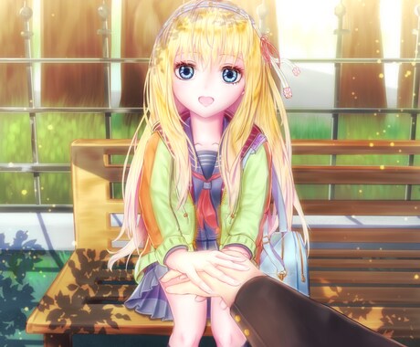 イラストを描きます サンプルのような絵柄になります イメージ1