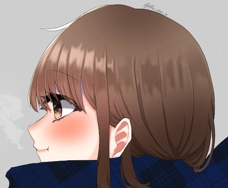 女の子の創作イラストを提供します 可愛らしい女の子のアイコンやヘッダー依頼してみませんか？？ イメージ2