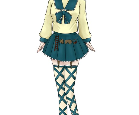 キャラデザから立ち絵まで行います TRPG/VTuber/Vライバーの立ち絵に イメージ1