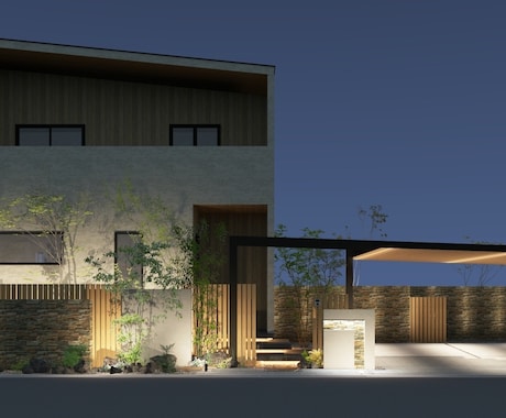 業者様限定！外構エクステリアの図面を作成します 希望に沿った外構プランを提案いたします イメージ2