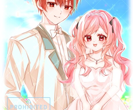 貴方だけの素敵なイラストお届けします 可愛いイラストがとっても得意です！貴方だけのイラストを！！ イメージ2