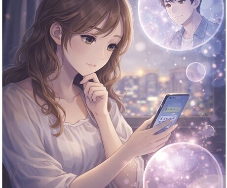 気になっているあの人の本音を霊視します 連絡の裏にある“本当の気持ち”を視ます イメージ1