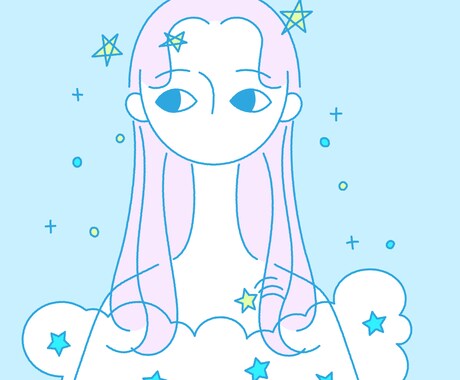 かわいいけど甘すぎないシンプルアイコン作成します ポップでかわいい♪見た人の印象に残る！ イメージ1
