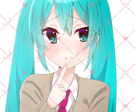 萌えかわいい女の子を描きます 萌えかわいい！あなただけの特別な形を実現 イメージ2