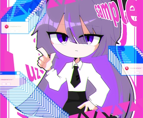 カートゥーン風イラスト描きます 目を引く立ち絵やアイコンイラスト描きます！ イメージ2