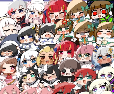 商用OK！可愛いちびキャライラスト描きます イメージ1