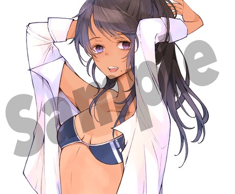オリジナルキャラクター描き起こし・デザインします ゲーム・動画の立ち絵、サムネイル、Vtuberにも！ イメージ2