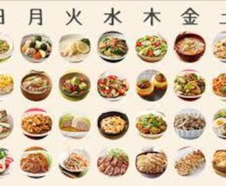 今までこんなの無かった！今日の献立、一覧表あります 主婦の強い味方！731種類のメニューの中から選ぶだけで決まる イメージ2