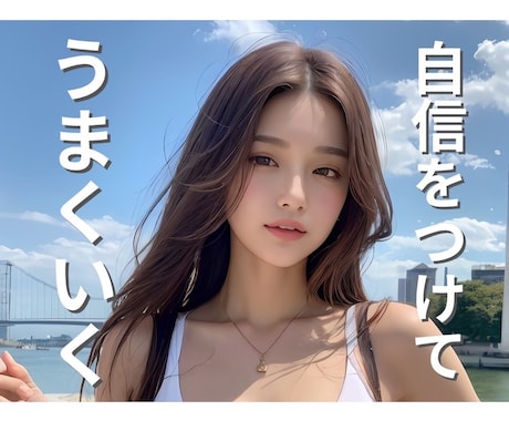 自信をつけさせます 自信をつけて一歩踏み出せるようになる イメージ1
