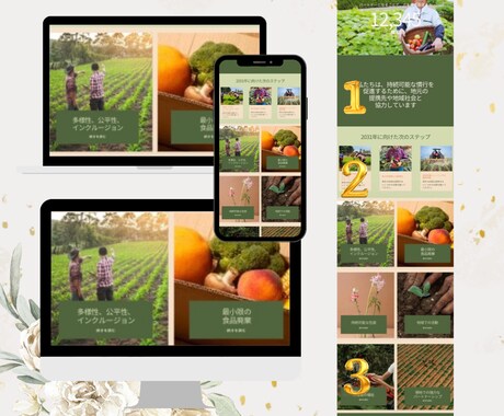 丸投げOK！オリジナルHP制作します 起業するにあたりHPが必要な方へ！多機能用意 イメージ2