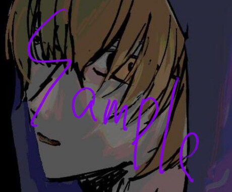 SNS用アイコン描きます 創作、版権でも大丈夫！個性的な絵柄で提供します イメージ1