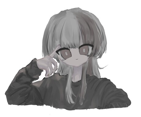 ご希望に沿ったイラスト：SNSのアイコン等描きます かわいい女の子や男の子を描きます。基本厚塗りです。 イメージ1