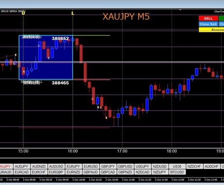 FX ★XAUJPY★ロンドン・ブレイクで売買ます 値幅の大きいGold/円建ては裁量売買に最適★小資金で可能 イメージ1