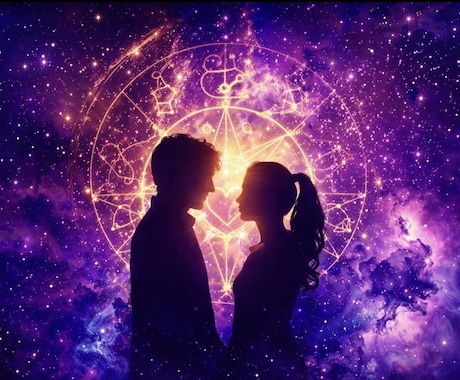 彼は将来考えてる？結婚相性をホロスコープ鑑定します 星が導く二人の未来と、魂の結びつき イメージ1