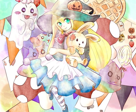 モニター価格！！皆様の思いをイラストにして届けます SNSアイコン・ヘッダー・サムネイル等にお使い頂けます！ イメージ1