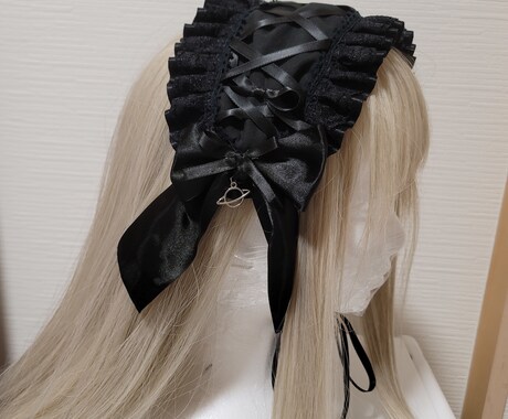 かわいいヘッドドレス作ります 編み上げデザインを中心にヘッドドレスの制作をしています♪ イメージ1