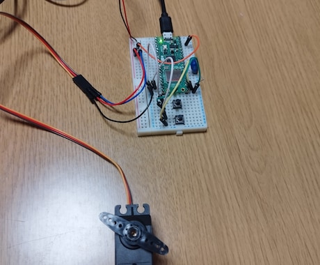 raspberrypiでﾌﾟﾛｸﾞﾗﾐﾝｸﾞします pico2を使ってのｻｰﾎﾞﾓｰﾀｰ動作させてみませんか イメージ1