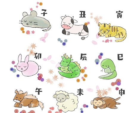 デフォルメ動物・人物描きます アイコンやHPの素材などいろいろ使えます！ イメージ1