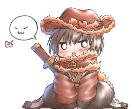 丸い目のぬいぐるみのようなイラスト描きます SNSやブログ、YouTube等にご使用いただけます！ イメージ2
