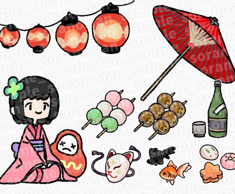 挿絵に最適！ナチュラルイラスト描きます わかりやすく親しみやすいイラストが人気！ イメージ2
