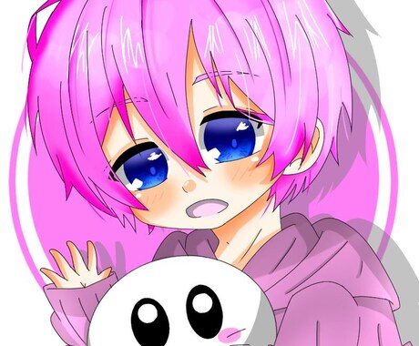 急ぎじゃなければ可愛いイラスト描きます 急ぎじゃないけど自分のアイコンが欲しいという方向けです イメージ2