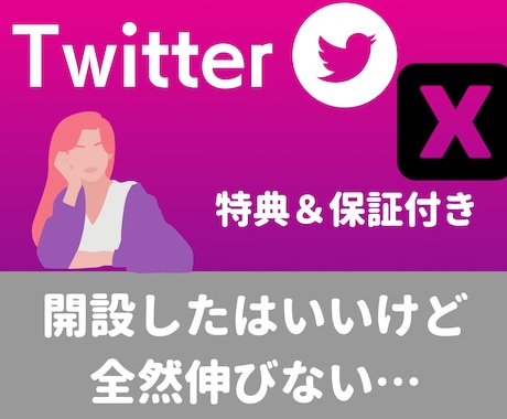 Twitter日本人フォロワー100人集客します ◎保証期間、オプション購入特典あります！ イメージ2
