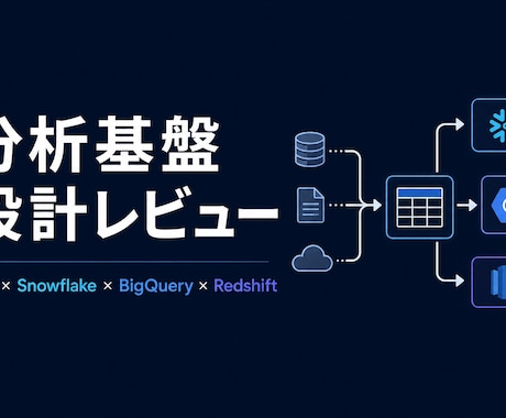 分析基盤設計（dbt等）をレビューします 3大DWH経験者が分析基盤設計を中立にレビュー イメージ1
