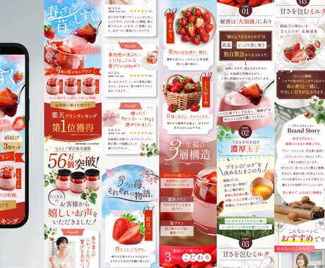 丸投げOK！高品質な演出型LPを制作します 原稿作成・構成から公開まで一貫対応！（広告LP・楽天LP） イメージ2
