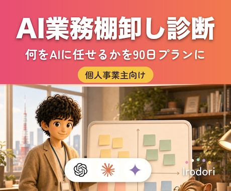 AI導入前の業務整理の相談にのります イメージ1
