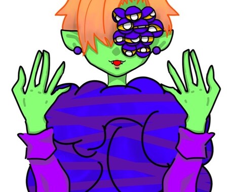 個性的なカワイイアイコンお届けします ポップでサブカルなイラスト！誰とも違うものをあなたへ！ イメージ2