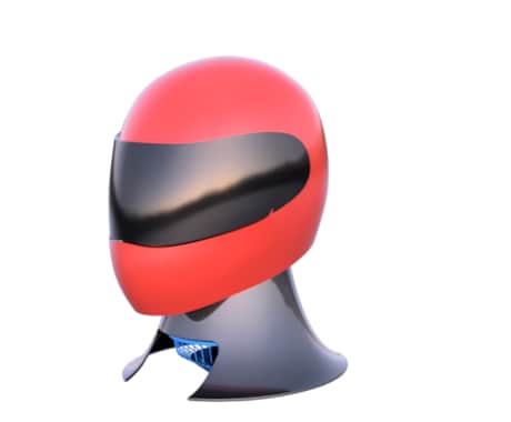 ヘルメット内部乾燥ラックの3Dデータます 夏のライダー必須！ヘルメット乾燥 イメージ1