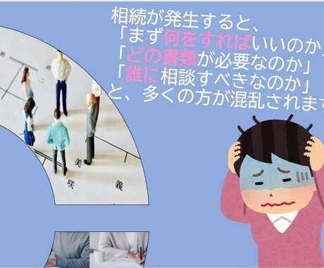 相続手続・必要書類・進め方をわかりやすく解説します “何から始めればいいのか”を、実務経験者が丁寧に整理します イメージ2