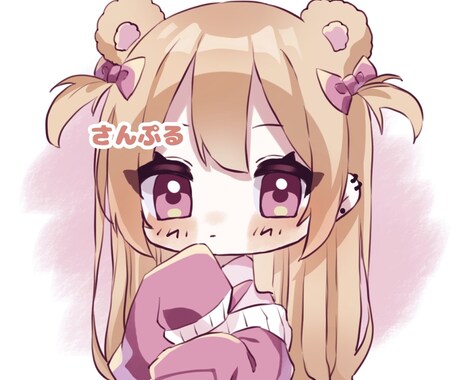 デフォルメアイコン描きます SNSアイコン、配信や観賞用に！満足して貰えるまで修正◎ イメージ2