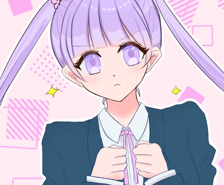 アニメ系可愛いアイコン作成します 4日でイラスト納品！可愛いイラストを作成します！ イメージ2