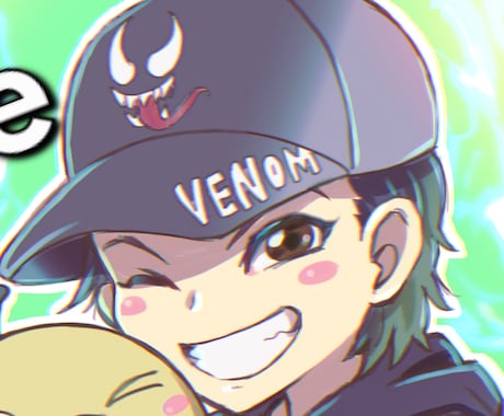SNS用アイコンイラストを描きます あなたの個性をアイコンに込めて発信しよう！ イメージ1