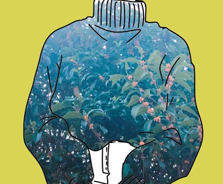 思い出のお写真がメイン♡イラスト描かせて頂きます シンプルかつオシャレに仕上げます♡似顔絵にしても◎ イメージ2